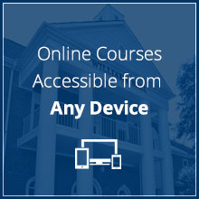 Online courses accessible from any device